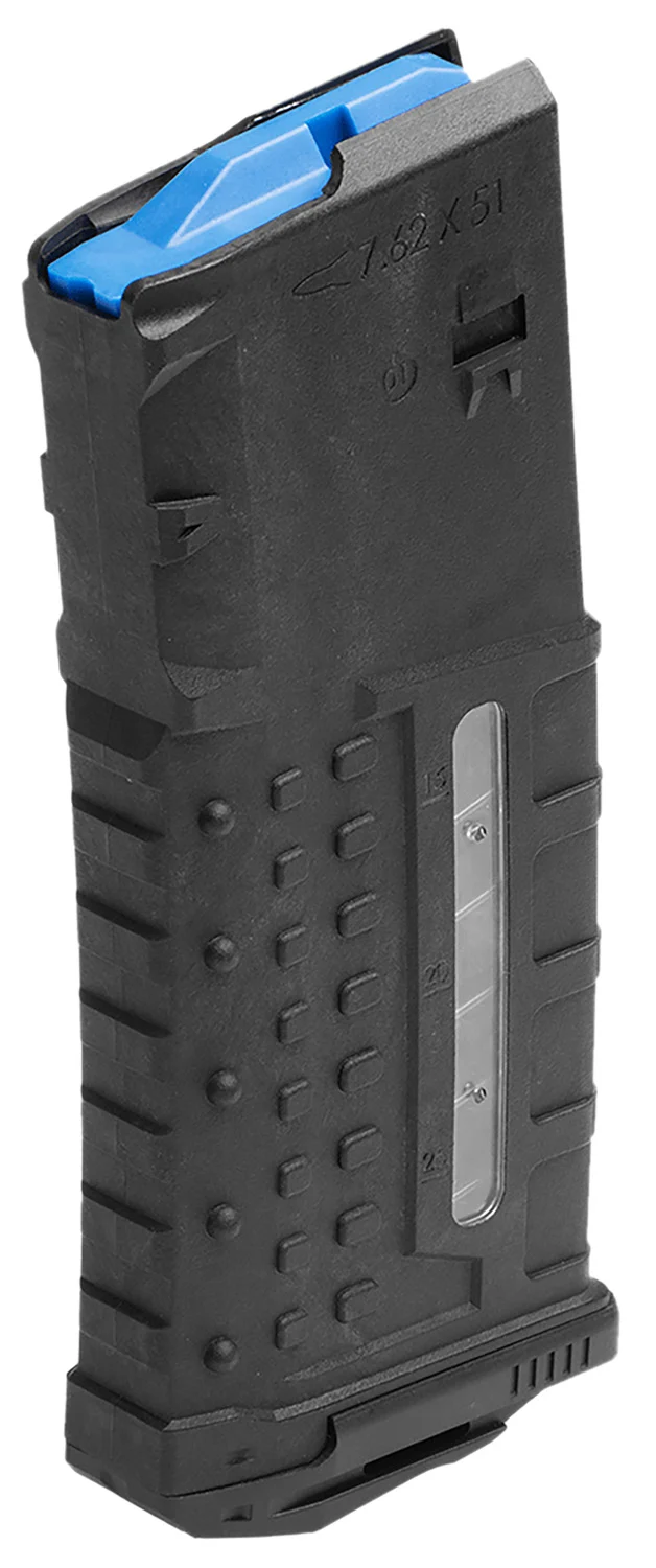Leapers RBTDM25 25rd Windowed 308 Win Black Polymer/Steel