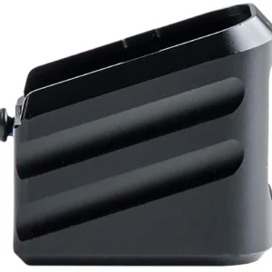 Cross Armory CRG+0MEG19BK Magazine Extension Fits Glock 19/23/32 Gen 1-5 Black Aluminum
