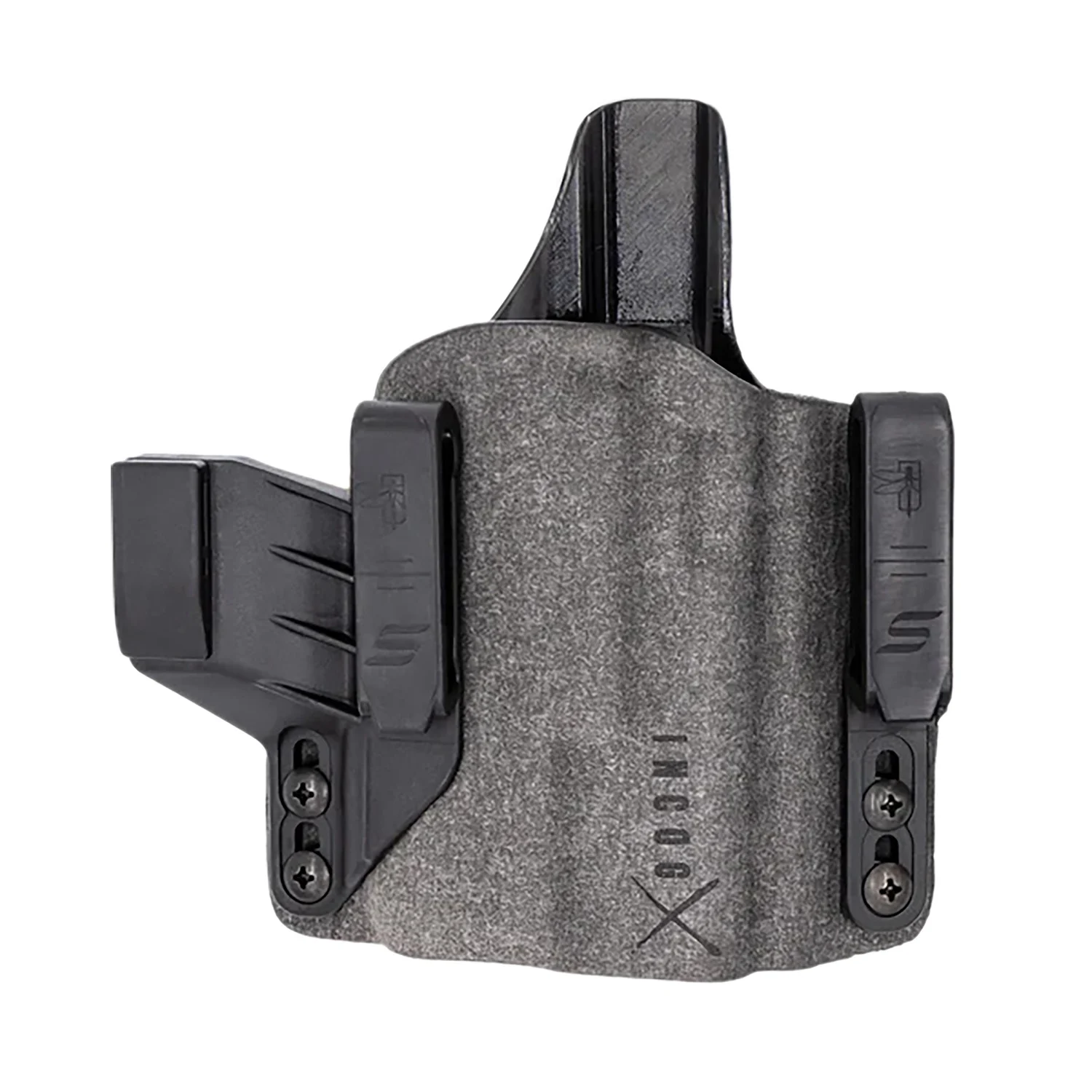 Safariland INCOG0222A7CX161 Incog X IWB Gray Cordura Fits S&W M&P M2.0, Belt Clip Mount, Left Hand