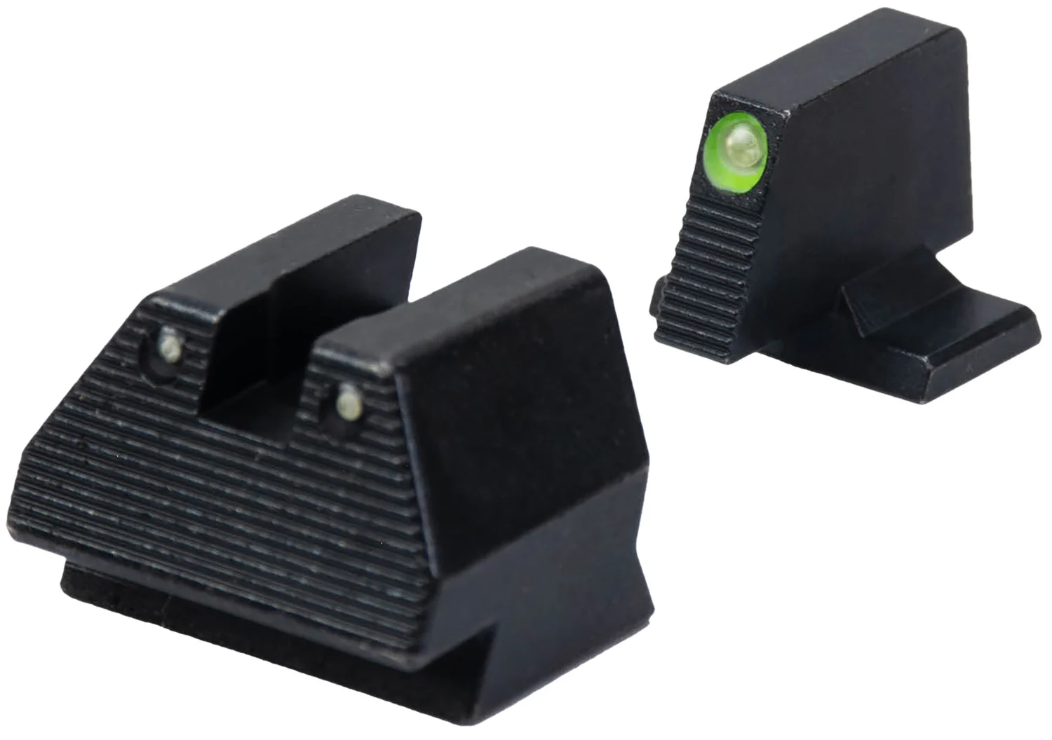 HK 51000939 Night Sight Set Fixed Green Tritium/Black Frame Fits HK VP9 9mm Luger