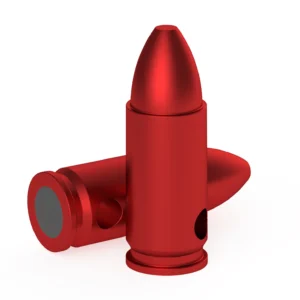 Birchwood Casey BC-DCTR-9MM Duracap Training Rounds 9mm Aluminum 6PK