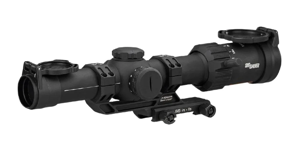 Sig Sauer Electro-Optics SOTM61003 Tango-MSR Black 1-6x24mm, 30mm Tube Illuminated Hellfire Reticle