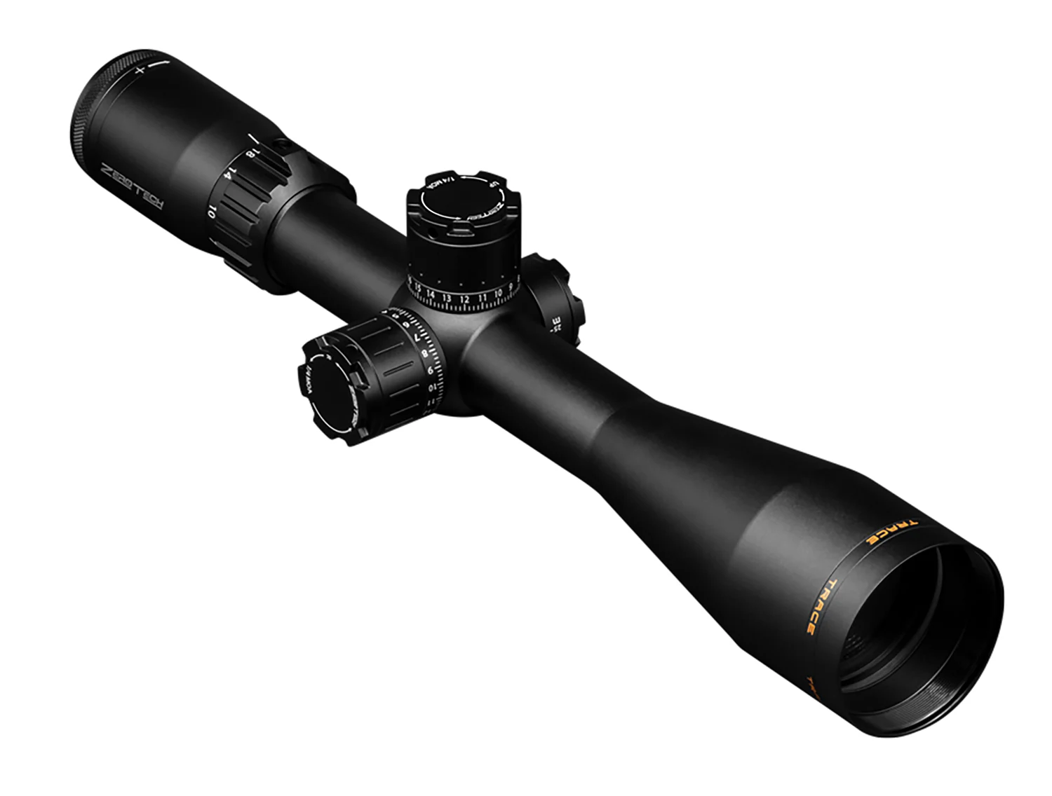 Zero Tech Optics TR4275R3 Trace Black 4.5-27x 50mm 30mm Tube R3 Reticle