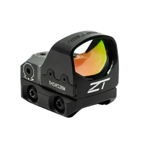 Zero Tech Optics THDRS28ML  Thrive HD Black 1x 28mm x 20mm