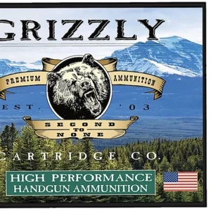 Grizzly Ammo GC44M16   44RemMag 300gr Wide Flat Nose Gas Check 20 Per Box/10 Case