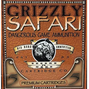 Grizzly Ammo GC458WM5   458WinMag 500gr Solid Brass 5 Per Box/10 Case