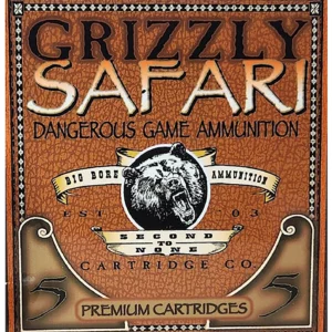 Grizzly Ammo GC47NE1   470NitroExpress 500gr Triple Shock X 5 Per Box/10 Case