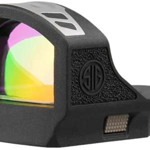 Sig Sauer Electro-Optics SOR02030 Romeo-RS Pro Black 1x31mm 3 MOA Red Dot Reticle
