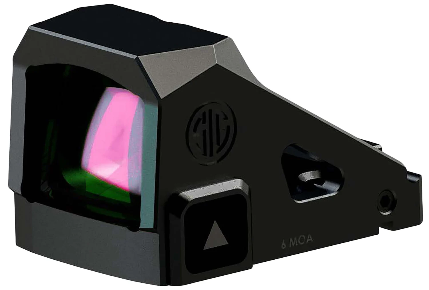 Sig Sauer Electro-Optics SORMDC60 Romeo-MDC Mini Daily Carry Black 1x26mm, 6 MOA Illuminated Red Dot Reticle