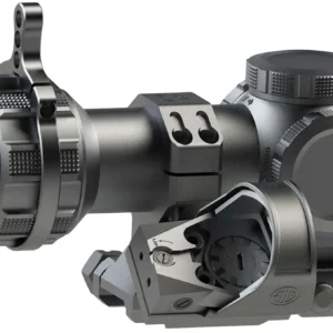 Sig Sauer Electro-Optics SOTMC61000-R1 Tango-MSR Compact Black 1-6x24mm, 30mm Tube Illuminated BDC6 Reticle, Romeo1 3MOA Red Dot Reticle w/10 Brightness Settings
