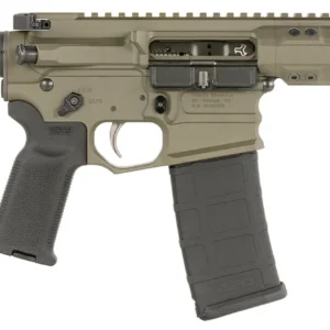 Cobalt Kinetics CKPROLITE30075CKG Pro Lite 300 Blackout 30+1 7.50" Black Melonite Barrel, CK Green Aluminum Receiver w/Picatinny Rail, Black Polymer SB Tactical SBA3 Brace, Black Polymer Grip