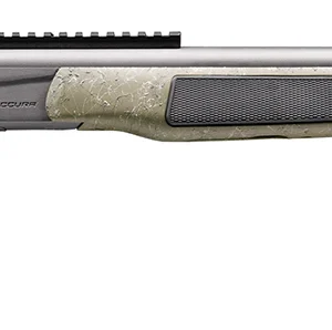 CVA PR3232NM Accura MR-X 45 Cal VariFlame 26" Sniper Gray Cerakote Fluted Threaded Barrel, Receiver w/Picatinny Rail, Adjustable Veil Alpine Synthetic Stock