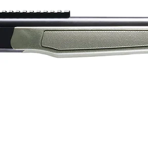 CVA PR2048NM Optima 50 Cal 26" Black Nitride Fluted Barrel, 0 MOA Picatinny Rail, Black Steel Receiver, Fixed OD Green Synthetic Stock