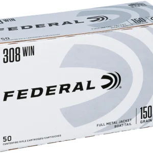Federal AE308DB American Eagle  308Win 150gr Full Metal Jacket 50 Per Box/5 Case