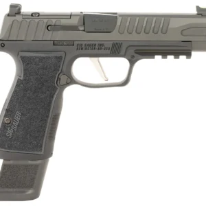 Sig Sauer 365AXGF9BFO P365 Fuse Compact Frame 9mm Luger 17+1 4.30" Black Carbon Steel Barrel, Black Nitron Optic Ready/Serrated Stainless Steel & Frame w/Beavertail & Picatinny Rail, Black AXG Grip