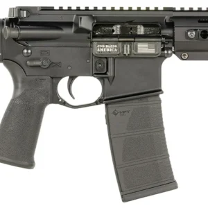 Patriot Ordnance Factory 2172 P15 Constable 5.56 NATO 30+1 10.50" M-LOK Handguard, Black Anodized Aluminum Receiver w/Picatinny Rail, Black Polymer MFT Blade Stabilizer, MFT Grip