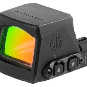 Sig Sauer Electro-Optics SORX1280 Romeo-X Compact Black 1x24mm 3MOA Green Dot Reticle RX Footprint Mount