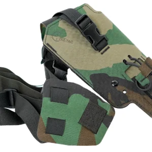 Cole-tac VW216 Varmint Wrangler Pistol Holder M81 Woodland Left Hand