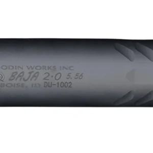 Odin Works SUP-BAJA-2.0-556-BLK BAJA  5.56mm 1.5" Black Steel 1/2"x28