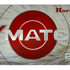 Hornady 81424 V-Match  25Creedmoor 95gr ELD-VT 20 Per Box/10 Case