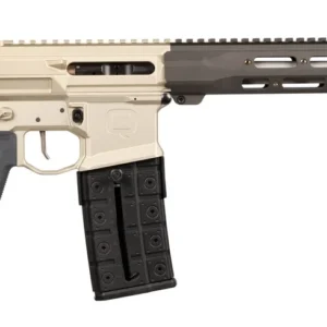 Q LLC  Honey Badger *CA Compliant 5.56 NATO 16" Clear Anodized Cerakote Aluminum Receiver w/Picatinny Rail, M-LOK Handguard, Black Polymer Stock, Black Polymer Grip