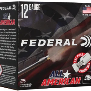 Federal FAA12L18 All-American  12Gauge 2.75" 1oz 8Shot 25 Per Box/10 Case