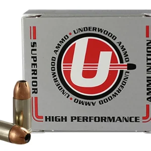 Underwood Ammo 112Underwood Ammo 112 Sporting 9mmLuger+P 115gr Jacketed Hollow Point 20 Per Box/10 Case