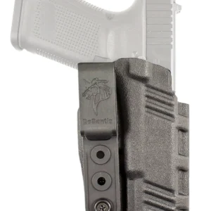 DeSantis Gunhide 137KJA09Z0 Slim-Tuk  IWB Black Kydex Fits S&W Shield X Ambidextrous
