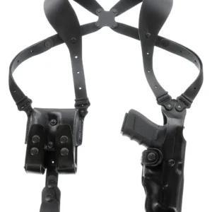 Galco VHS4212RB VHS 4.0 Shoulder System Black Leather Fits 1911 Fits 5" Barrel Ambidextrous