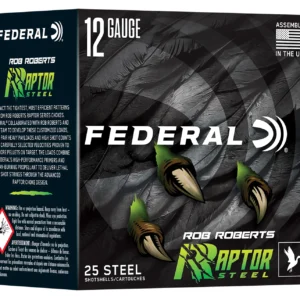 Federal RRS1384 Rob Roberts Raptor 12Gauge 3" 1 3/8oz 4Shot 25 Per Box/10 Case