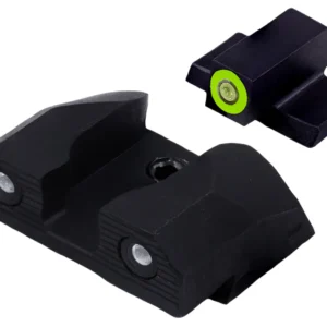 XS Sights SWR209S6G R3D 2.0  Green Tritium Front/Black Oxide Frame, Fits S&W Bodyguard 2.0
