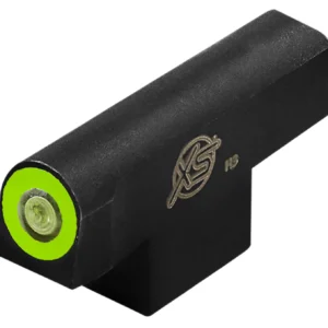 XS Sights CM0015S4G Standard Dot Front Green Tritium Front/Black Oxide Frame, Fits Colt Cobra/King Cobra