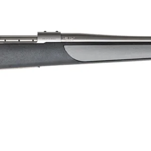 Weatherby  Vanguard Weatherguard Full Size 270 Win 5+1 24" Satin Threaded Barrel, Satin Stainless Steel Drilled & Tapped Receiver, Black/Gray Weatherguard Stock