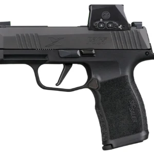 Sig Sauer 365X9BXR3RXSL P365X w/Romeo-X Sig Loc 9mm Luger 12+1 3.10" Black Barrel, Black Nitron Stainless Steel Serrated w/Optic Slide, Black Polymer Frame w/Accessory Rail, Sig ROMEO-X SIG-LOC
