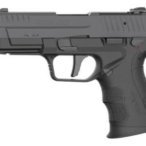 Retay USA RXP22BSG10TH RXP 22 LR 10+1 4" Threaded Barrel, Gray Cerakote Optic Ready/Serrated Slide, Black Cerakote Polymer Frame w/Accessory Rail, RMSc/RMR Footprint