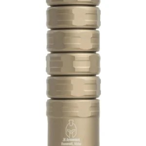 Jk Armament JK155RPX9KFDE RPX 155 9mm 1.55" Flat Dark Earth Aluminum/Titanium 1/2"x28