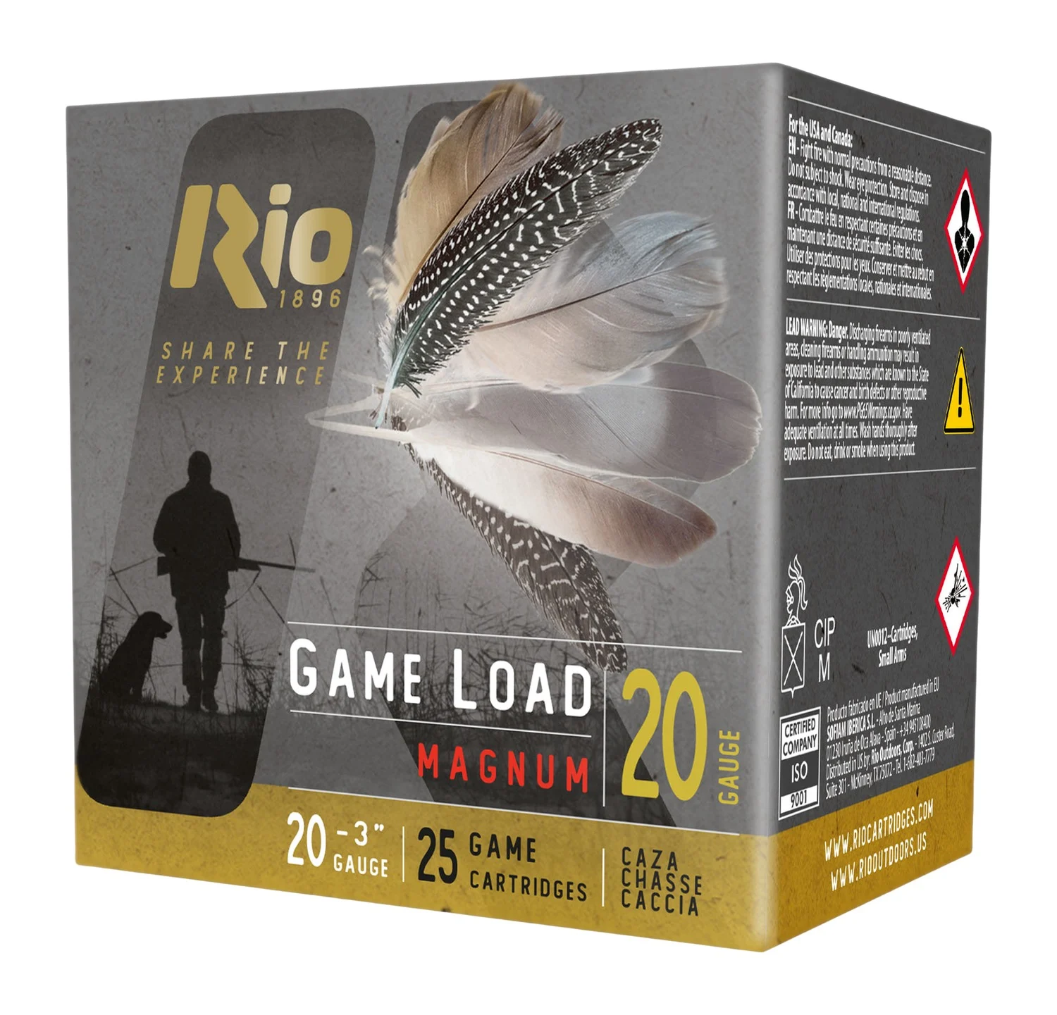 RIO RC20MGN75 GAMELOAD 36 MGN 20G 3 7.5 25/10