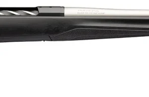 Browning 036115299 X-Bolt 2 Special LR Full Size 6.8 Western 3+1 24" Matte Stainless Threaded Barrel, Matte Stainless Steel Drilled & Tapped Receiver, Black Adj Comb & LOP Synthetic Stock Right Hand