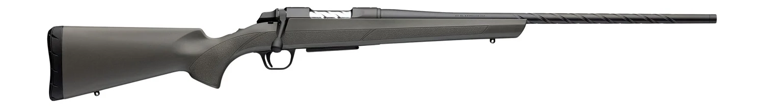Browning 035851282 AB3 Pro Full Size 6.5 Creedmoor 4+1 22" Matte Blued Spiral Fluted Threaded Barrel, Matte Blued Steel Drilled & Tapped Receiver, Gray/Green Fixed Synthetic Stock, Right Hand