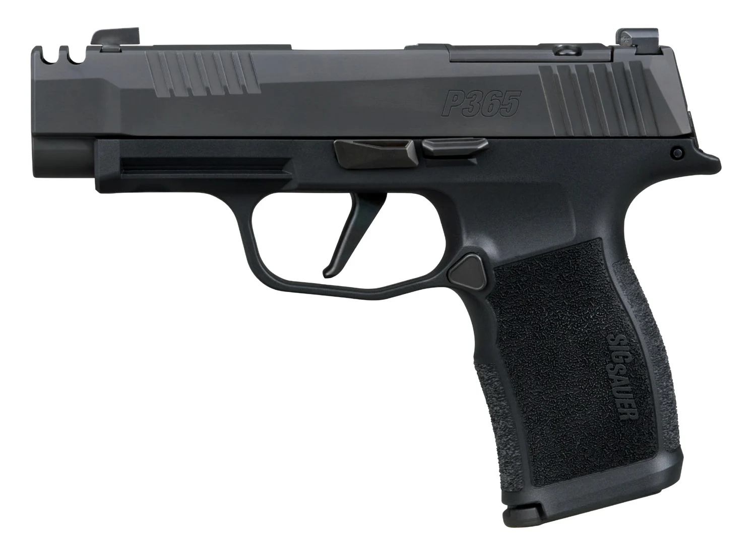 Sig Sauer 365XL380COMP10 P365XL 380 ACP 10+1 3.10" Black Ported Barrel, Black Nitron Stainless Steel Optic Cut/Ported/Serrated Slide, Black Stainless Steel Frame w/Picatinny Rail, Textured Grip, SIG-L