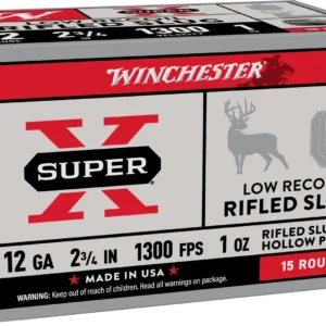 WIN X12RS15VPR 12G 2-3/4" SUPERX LR 1-OZ     15/10