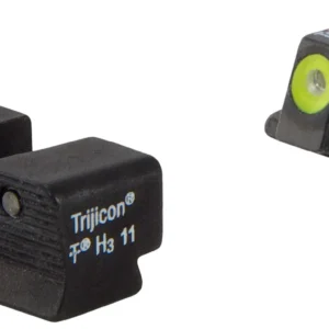 Trijicon 600751 HD Night Sights  Green/Tritium Yellow Outline Front Sight-Green Tritium Black Outline Rear Sight Springfield XD-S/XD-E