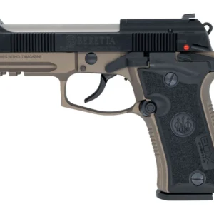 Langdon Tactical Tech 80X32ZTJBN Beretta Cheetah 80X 32 ACP 12+1 3.90" Stainless Barrel, Black Bruniton Carbon Steel Optic Ready/Serrated Slide, Bronze Anodized Aluminum Frame w/Picatinny Rail, Textur