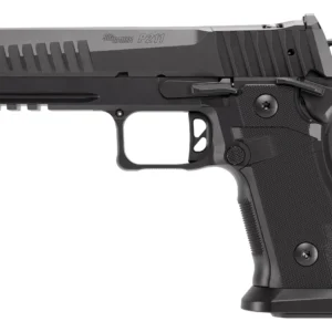 Sig Sauer 211F9GT5 P211 GT5 Full Size 9mm Luger 21+1 5" Black Barrel, Black Nitron Stainless Steel Optic Ready/Serrated Slide & Frame w/Beavertail & Picatinny Rail, G10 Grip Panels, SIGLOC-PRO Footpri