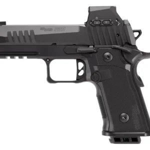 Sig Sauer 211CA9GT4RXSL P211 GT4 w/Optic Carry 9mm Luger 21+1 4.20" Black Barrel, Black Nitron Stainless Steel Serrated w/Optic Slide & Stainless Steel Frame w/Beavertail & Picatinny Rail, G10 Grip Pa