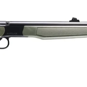 CVA PR2046NW Optima Northwest 50 Cal 26" Black Nitride Single Shot Barrel, Black Nitride Drilled & Tapped Stainless Steel Receiver, Adj Comb OD Green Synthetic Stock