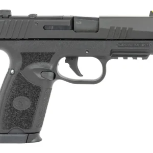 FN 66-102378 309 MRD 9mm Luger 20+1 16+1 3.80" Black Target Crown Barrel, Black Stainless Steel Optic Ready/Serrated Slide, Black Polymer Frame w/Picatinny Rail, Textured Grip Shield, RMS/DPP Footprin