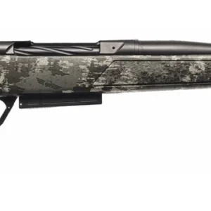 Christensen Arms 801-15027-01 Evoke Hunter 300 PRC 4+1 22" Black Cerakote Threaded Barrel, Receiver & Forend w/Picatinny Rail, Brush Camo Fixed Synthetic Stock