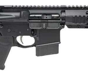 Dpms Panther Arms DP51655225433 Kitty Kat S9 338 ARC 8" Black Nitride Heavy Threaded Barrel, Black Hardcoat Anodize Aluminum Receiver w/Picatinny Rail, DPMS Quad Rail Handguard, Black Polymer SB Tacti