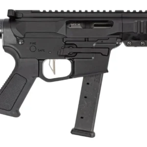 Dpms Panther Arms DP51655231780 Kitty Kat G9 9mm Luger 27+1 4" Black Nitride Heavy Threaded Barrel, Black Hardcoat Anodize Aluminum Receiver w/Picatinny Rail, M-LOK Handguard, Black Polymer DPMS CAR B